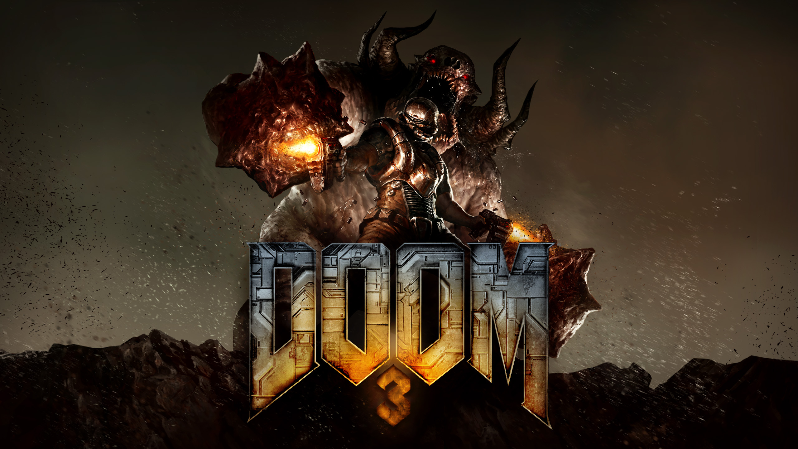 The cover of Doom 3.