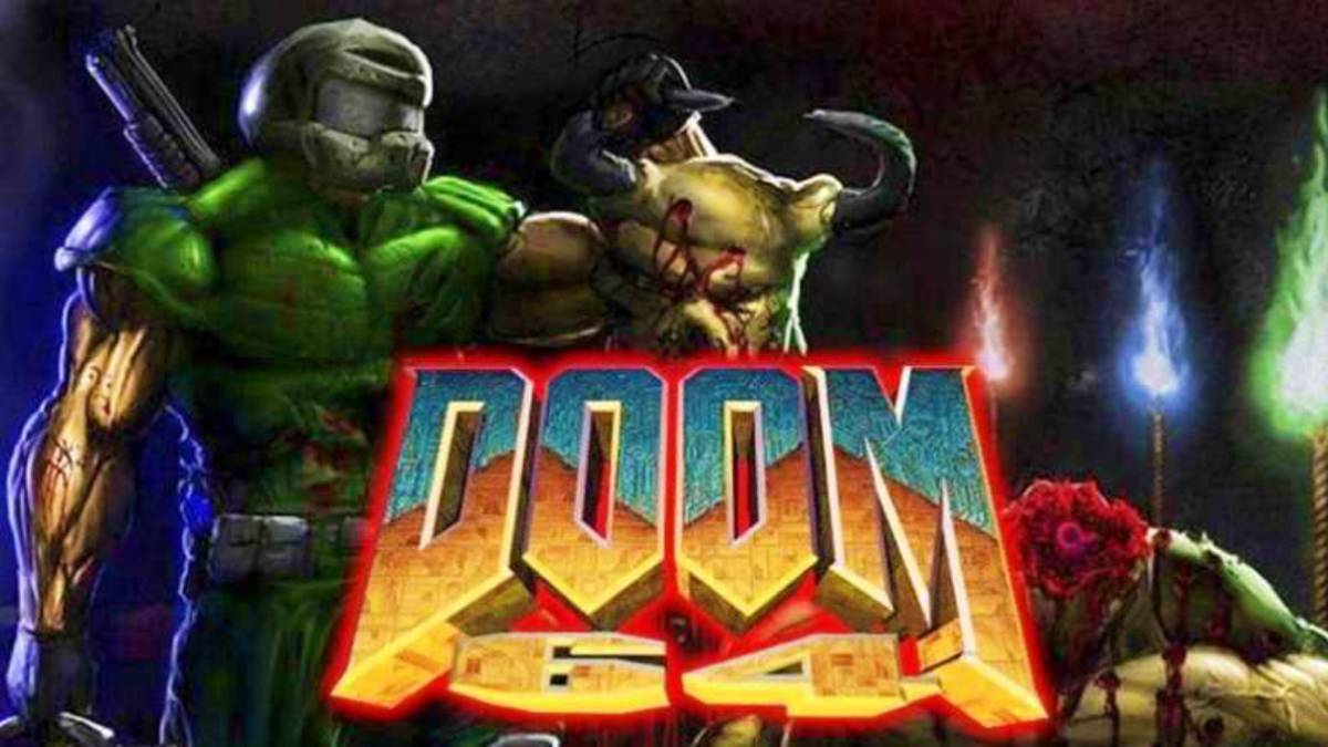 The cover of Doom 64.